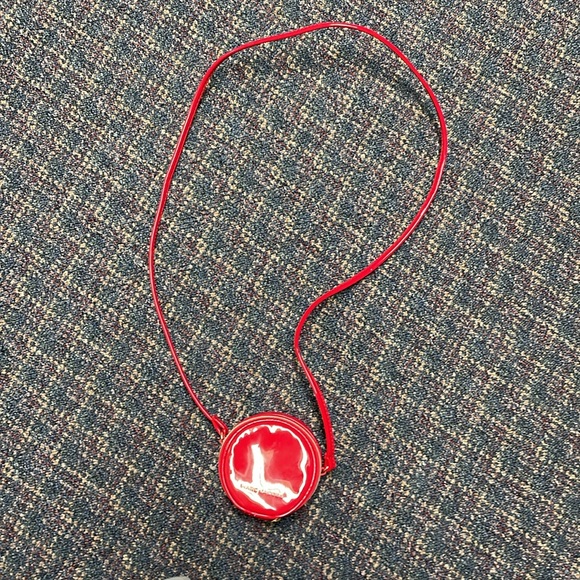Used Marc jacobs red circle crossbody bag - Picture 4 of 6